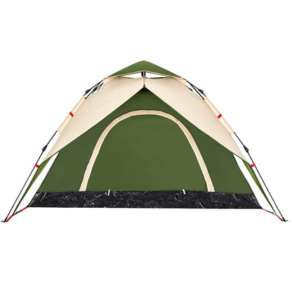 Kuppel-Campingzelt 5 Personen Quick Release Grün
