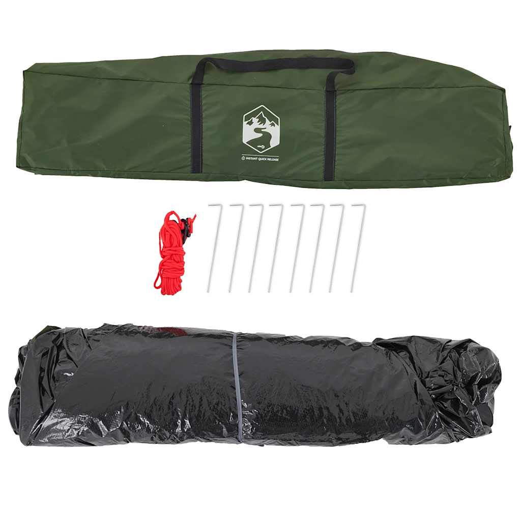 Kuppel-Campingzelt 5 Personen Quick Release Grün