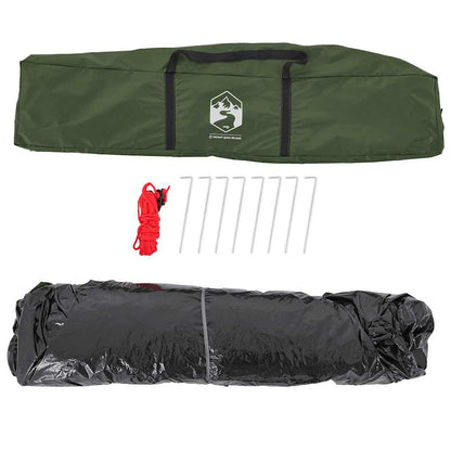 Kuppel-Campingzelt 3 Personen Quick Release Grün