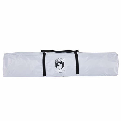 Kuppel-Campingzelt 3 Personen Weiß Verdunkelt Quick Release Weiße Verdunkelung