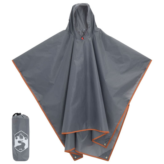 Regenponcho Mit Kapuze 2-In-1-Design 223X145 Cm
