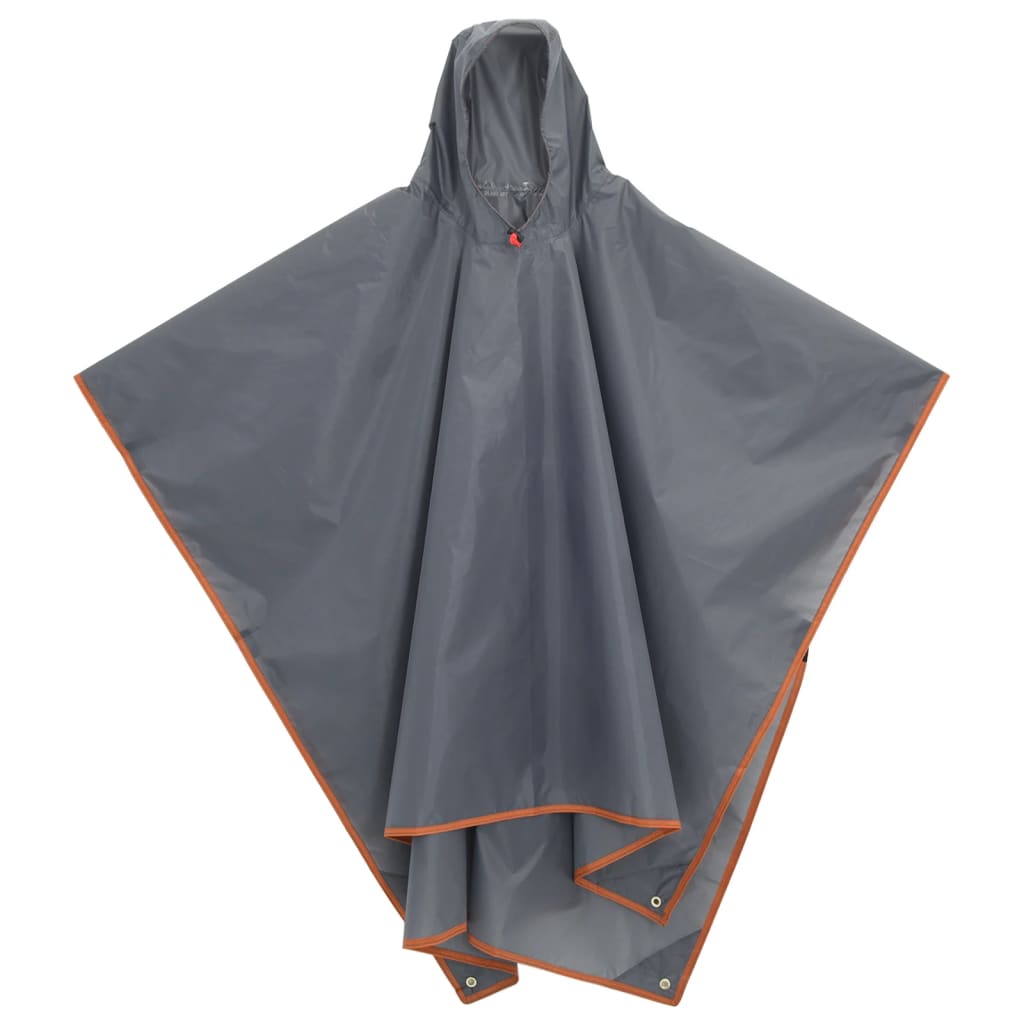 Regenponcho Mit Kapuze 2-In-1-Design 223X145 Cm