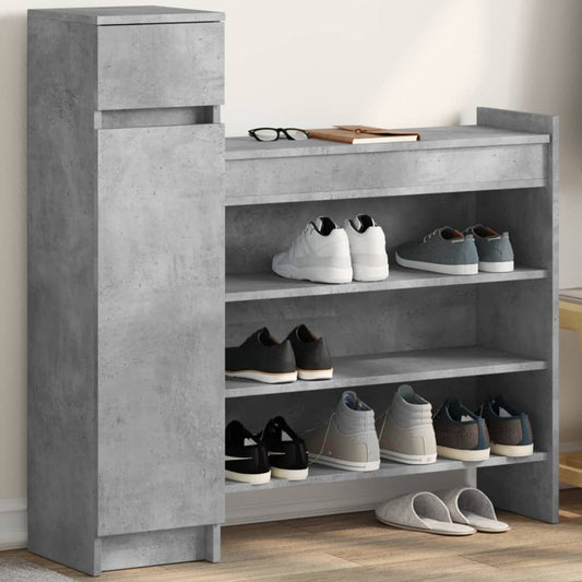 Schuhschrank 100,5X28X100 Cm Holzwerkstoff