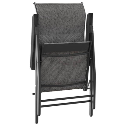 Gartenstühle 2 Stk. Klappbar Poly Rattan