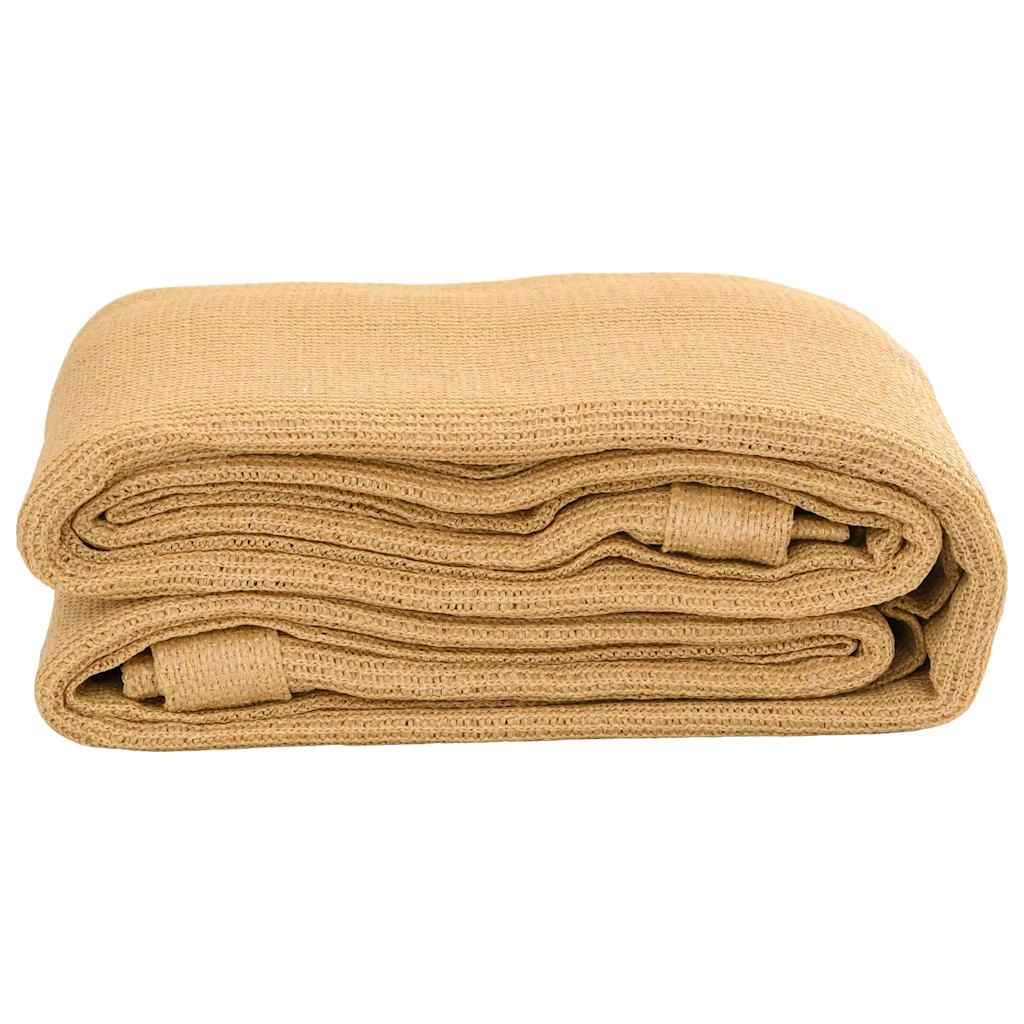 Zeltteppich Hdpe Sandfarbe