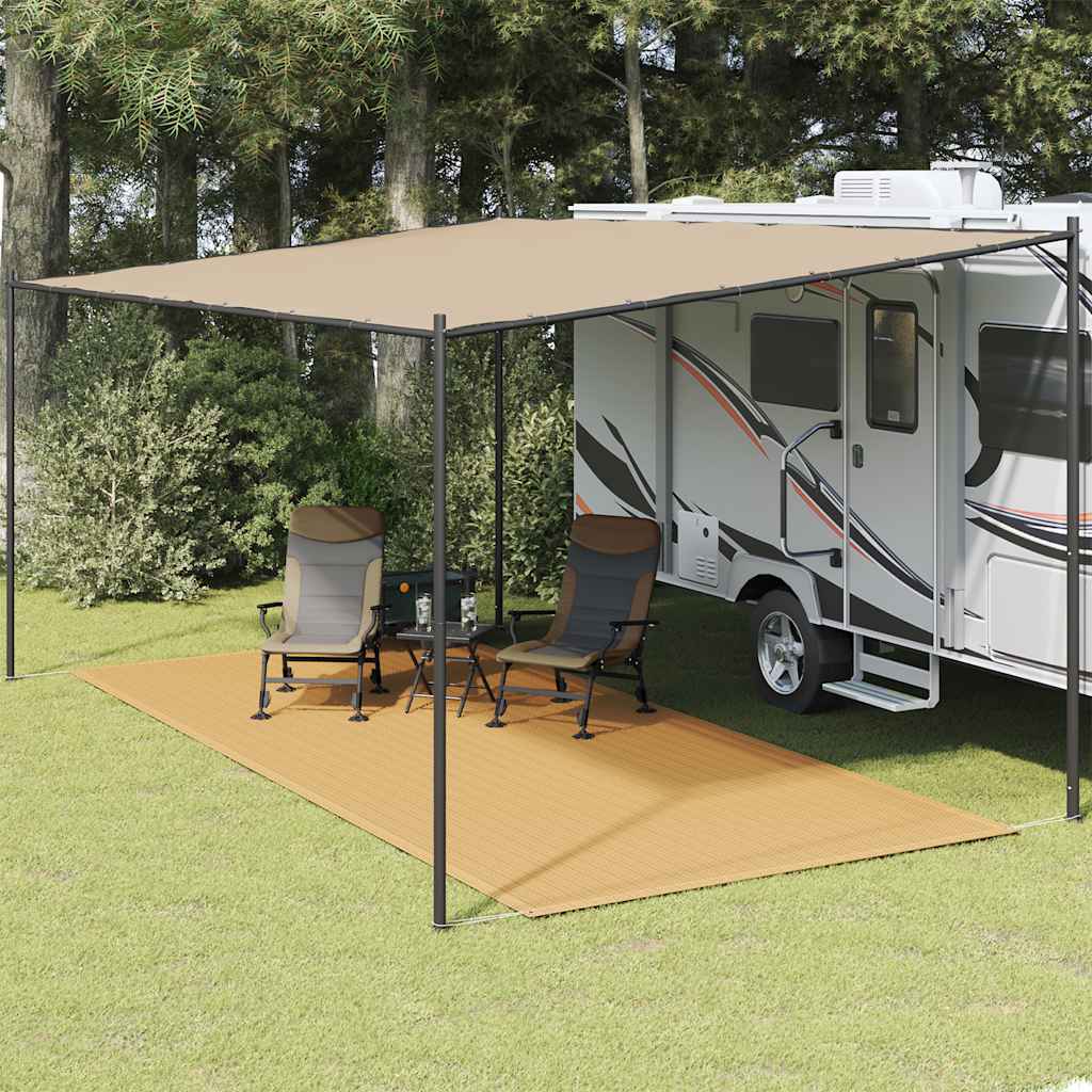 Zeltteppich Hdpe Sandfarbe