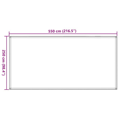 Zeltteppich 250X550 Cm Hdpe Sandfarbe