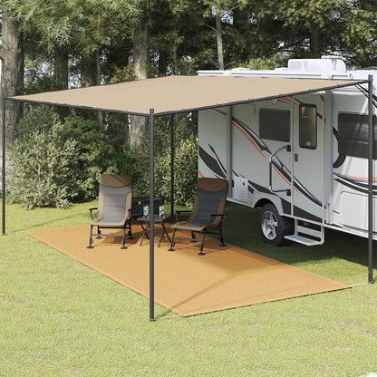 Zeltteppich 250X550 Cm Hdpe Sandfarbe