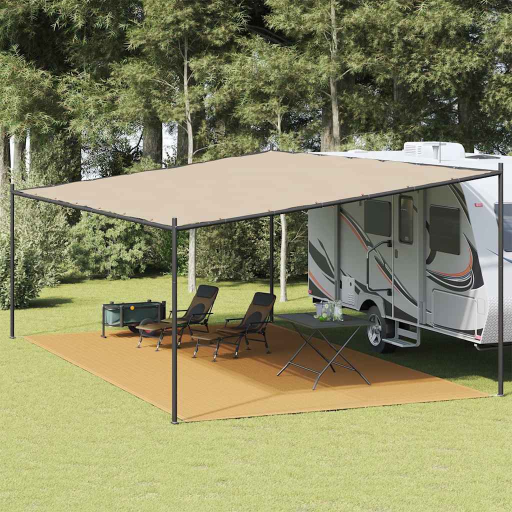 Zeltteppich Hdpe Sandfarbe