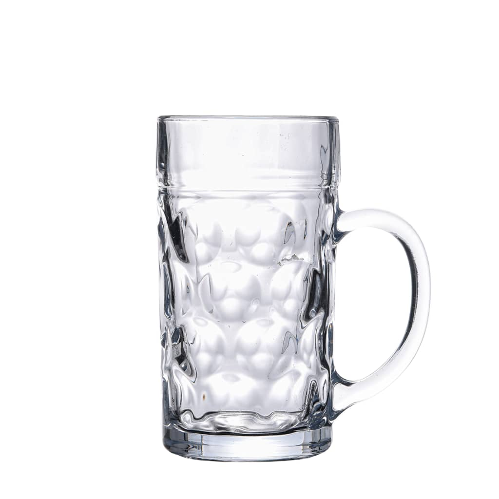 Bierkrüge Mit Henkel Glas 6 Stk.