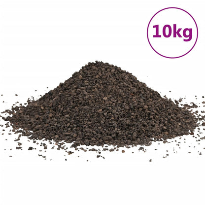 Basalt-Kies 10 Kg Schwarz