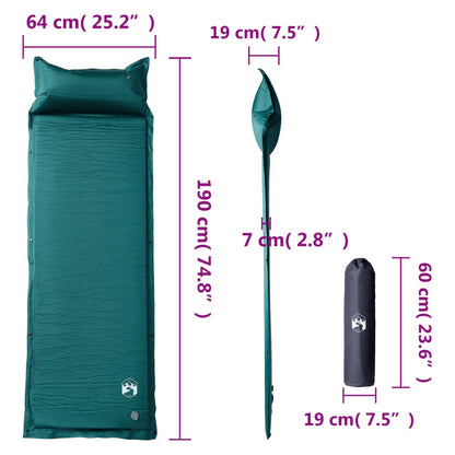 Selbstaufblasende Isomatte Mit Kissen