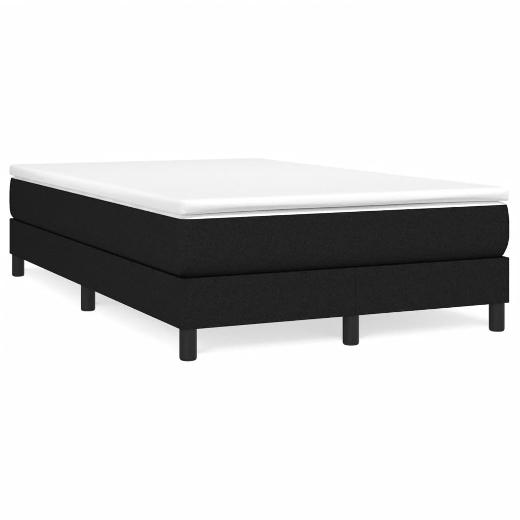 Boxspringbett Mit Matratze Stoff Schwarz