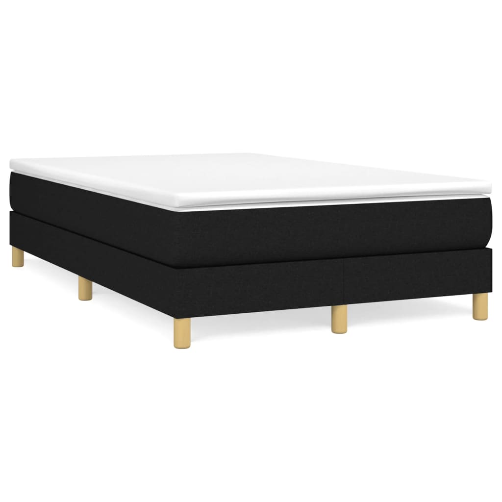 Boxspringbett Mit Matratze Stoff Schwarz