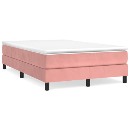 Boxspringbett Mit Matratze Samt Rosa