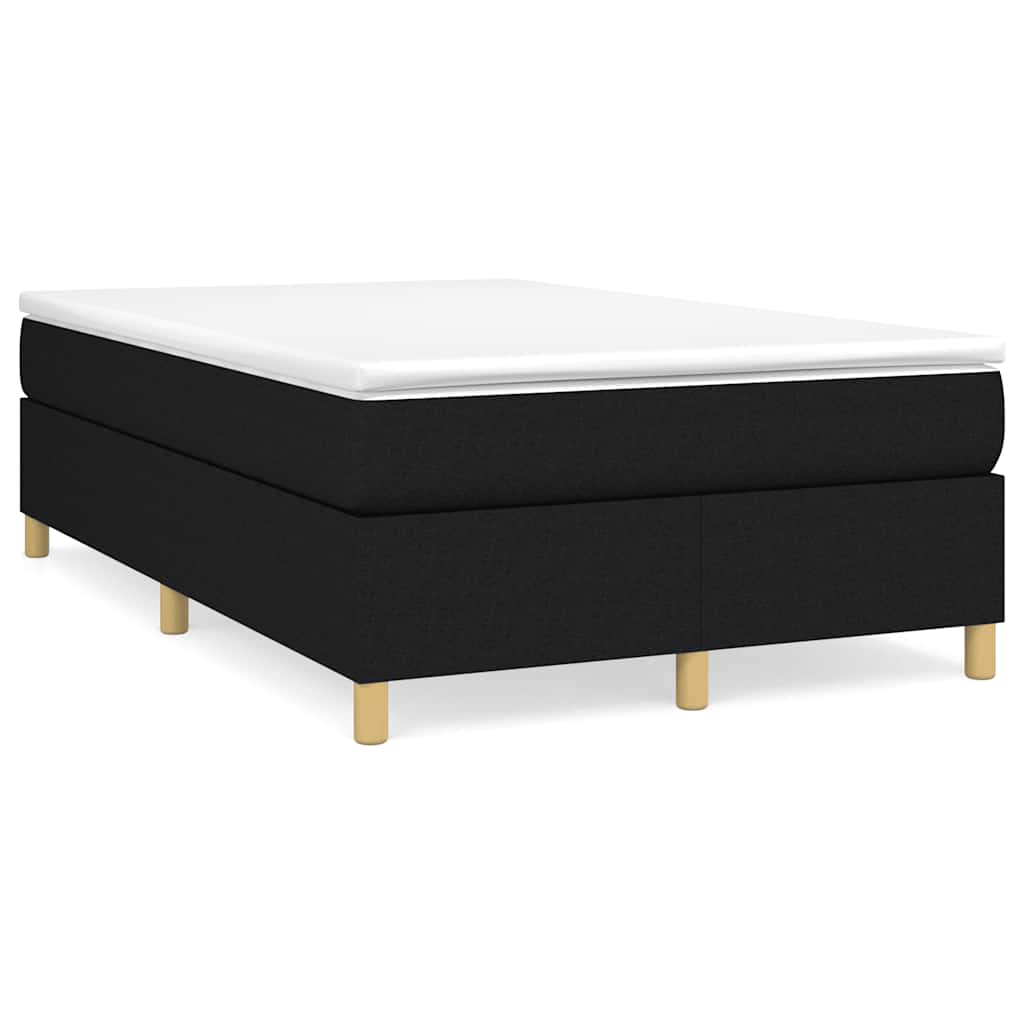Boxspringbett Mit Matratze Stoff Schwarz