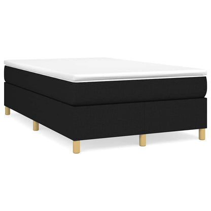 Boxspringbett Mit Matratze Stoff Schwarz