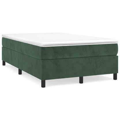 Boxspringbett Mit Matratze Samt Dunkelgrün