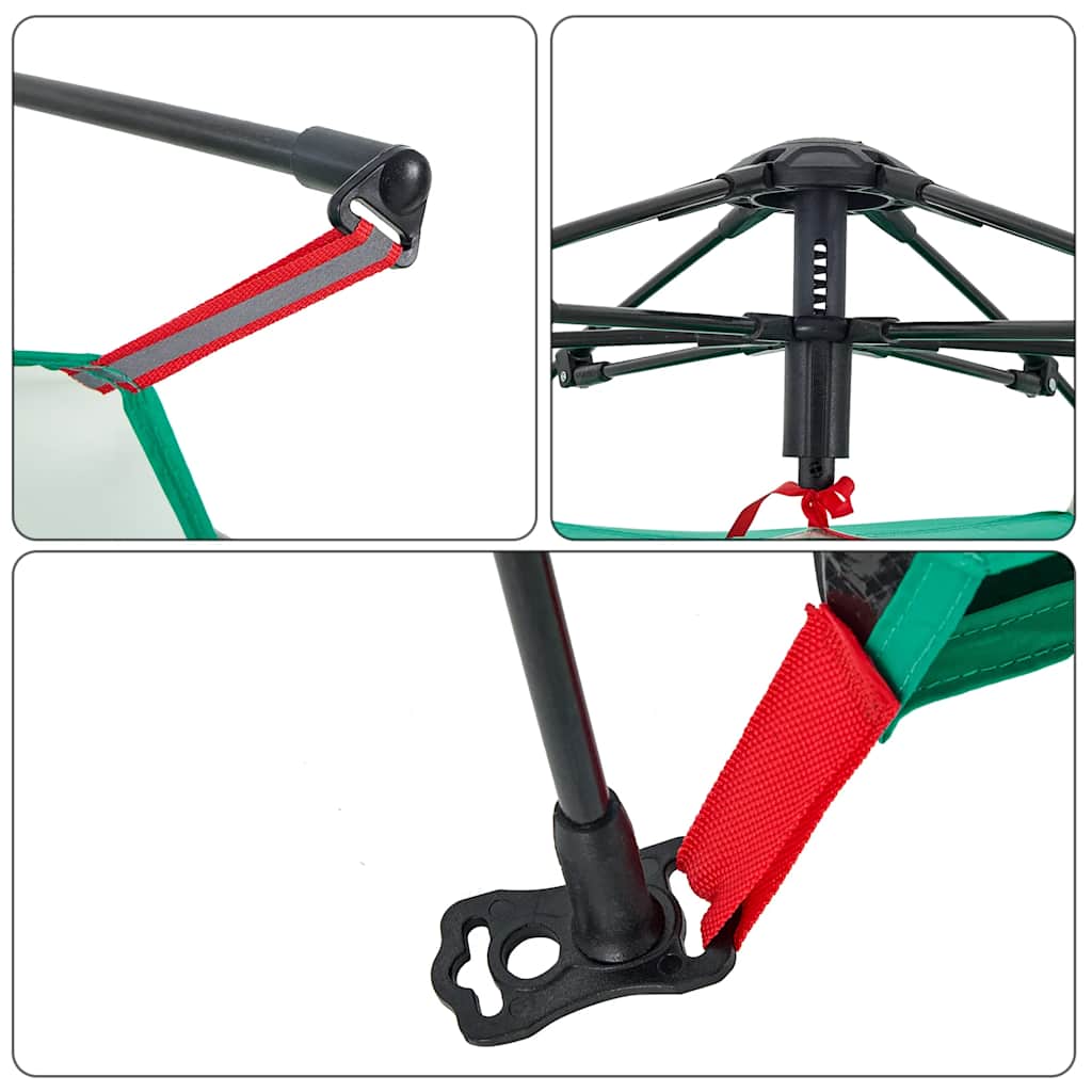 Strandzelt 2 Personen Seegrün Quick Release Wasserdicht Meeresgrün