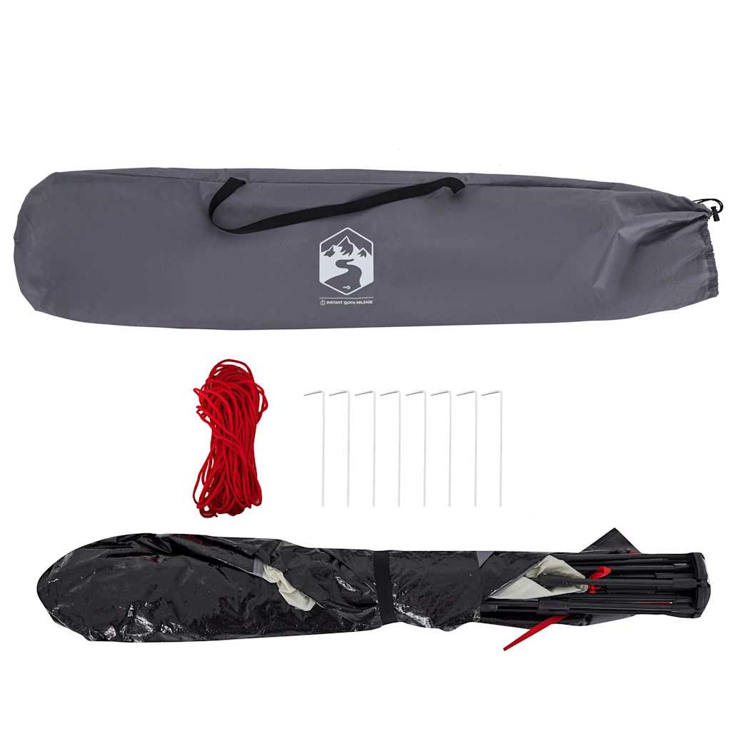 Strandzelt 2 Personen Quick Release Wasserdicht Grau