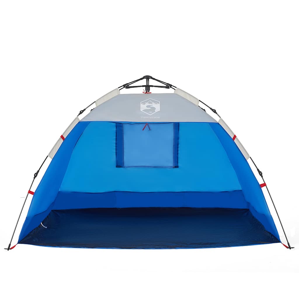 Strandzelt 2 Personen Quick Release Wasserdicht Azurblau