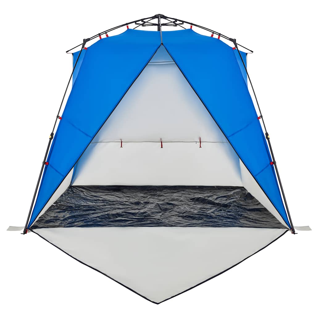 Strandzelt 4 Personen Quick Release Wasserdicht Azurblau