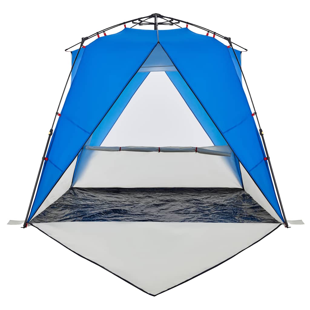 Strandzelt 4 Personen Quick Release Wasserdicht Azurblau