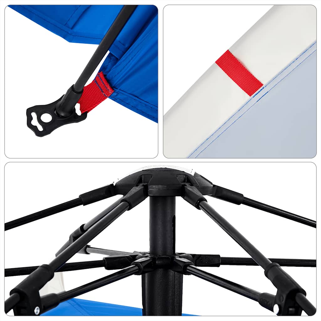 Strandzelt 3 Personen Quick Release Wasserdicht Azurblau