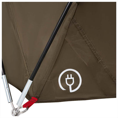 Angelzelt 4 Personen Wasserdicht Olivgrün