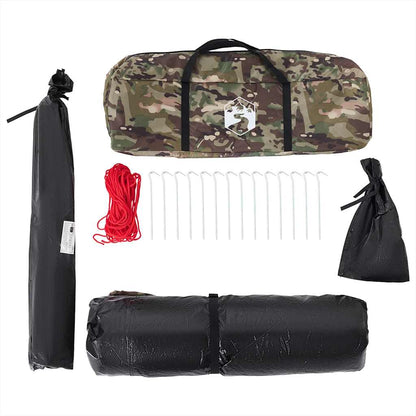 Angelzelt 4 Personen Tarnmuster Wasserdicht Camouflage
