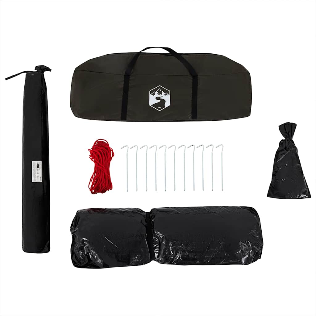 Angelzelt 5 Personen Wasserdicht Braun