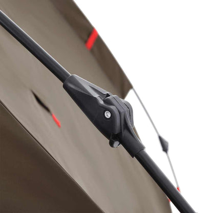 Angelzelt 4 Personen Quick Release Braun