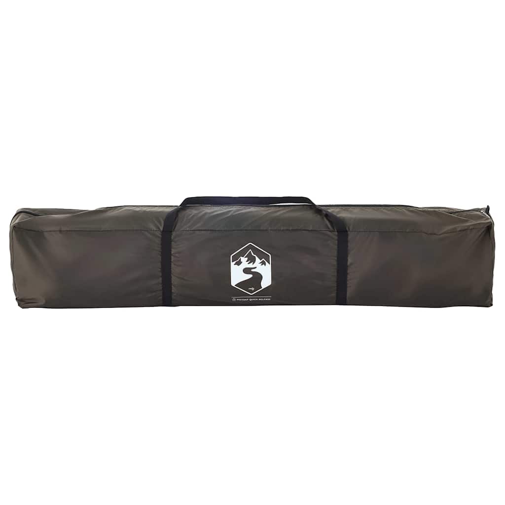 Angelzelt 4 Personen Quick Release Braun