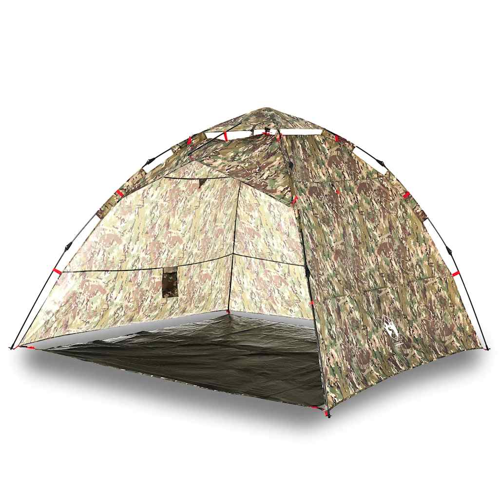 Angelzelt 4 Personen Tarnmuster Quick Release Camouflage