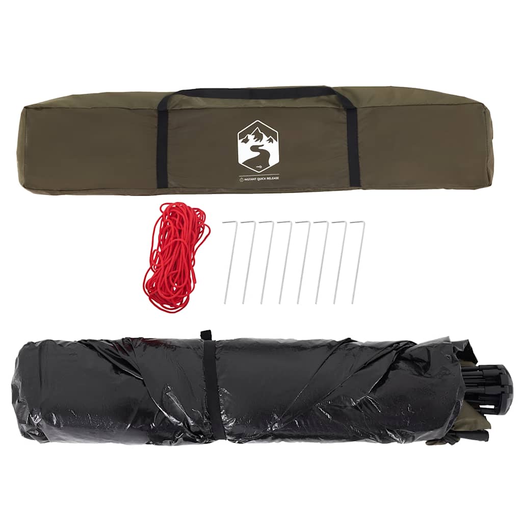 Angelzelt 4 Personen Quick Release Olivgrün