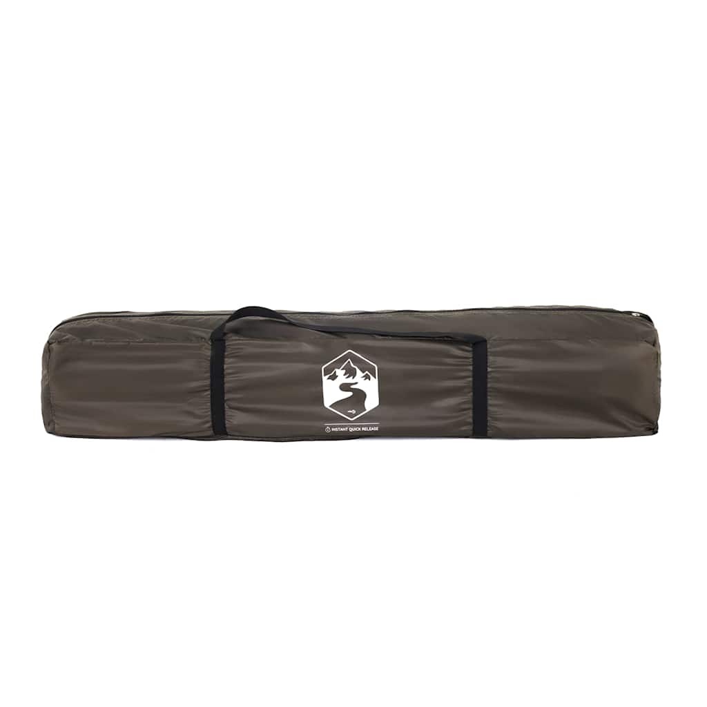 Angelzelt 4 Personen Quick Release Braun