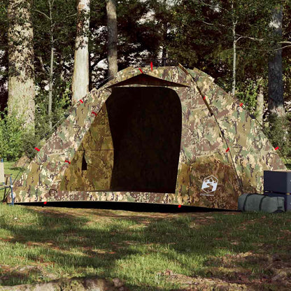 Angelzelt 4 Personen Tarnmuster Quick Release Camouflage