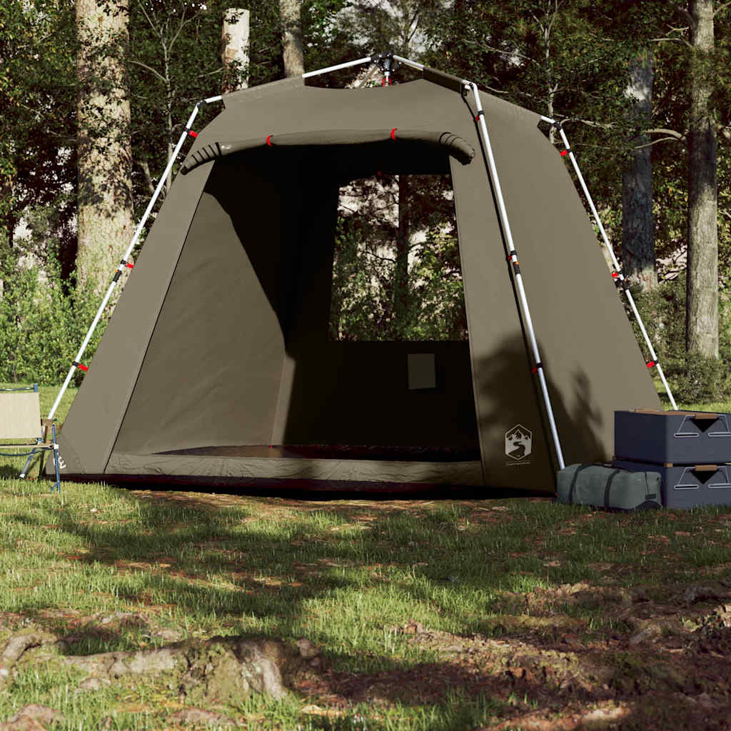 Angelzelt 4 Personen Quick Release Olivgrün