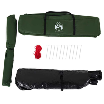 Campingzelt 4 Personen Quick Release Grün