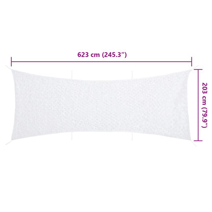 Tarnnetz Mit Aufbewahrungstasche 623X203 Cm