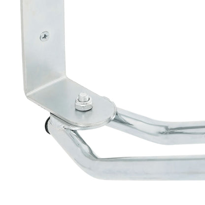 Fahrradständer 2 Stk. Wandmontage Verzinkter Stahl