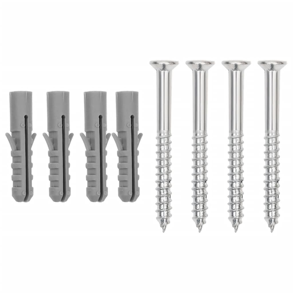 Fahrradständer 2 Stk. Wandmontage Verzinkter Stahl