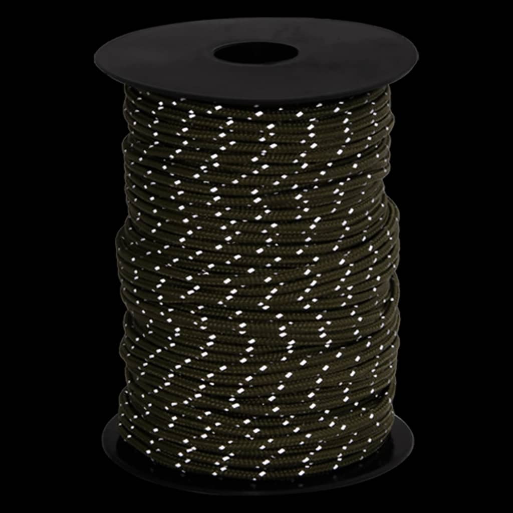 Zeltleine Reflektierend Mit Seilspannern 50 M