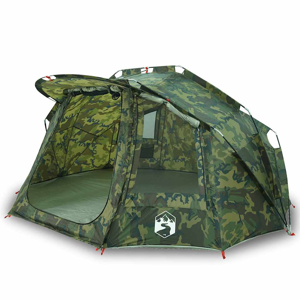 Angelzelt 5 Personen Tarnmuster Wasserdicht Camouflage