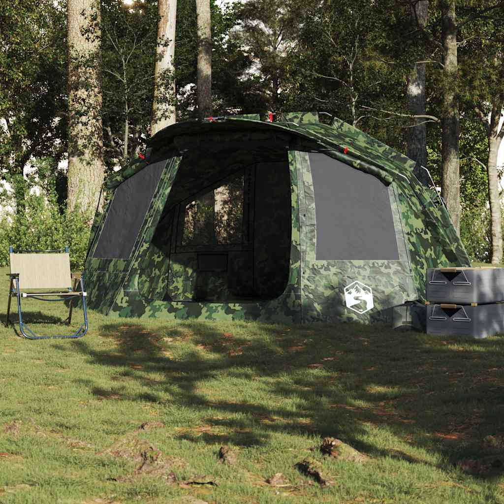 Angelzelt 5 Personen Tarnmuster Wasserdicht Camouflage