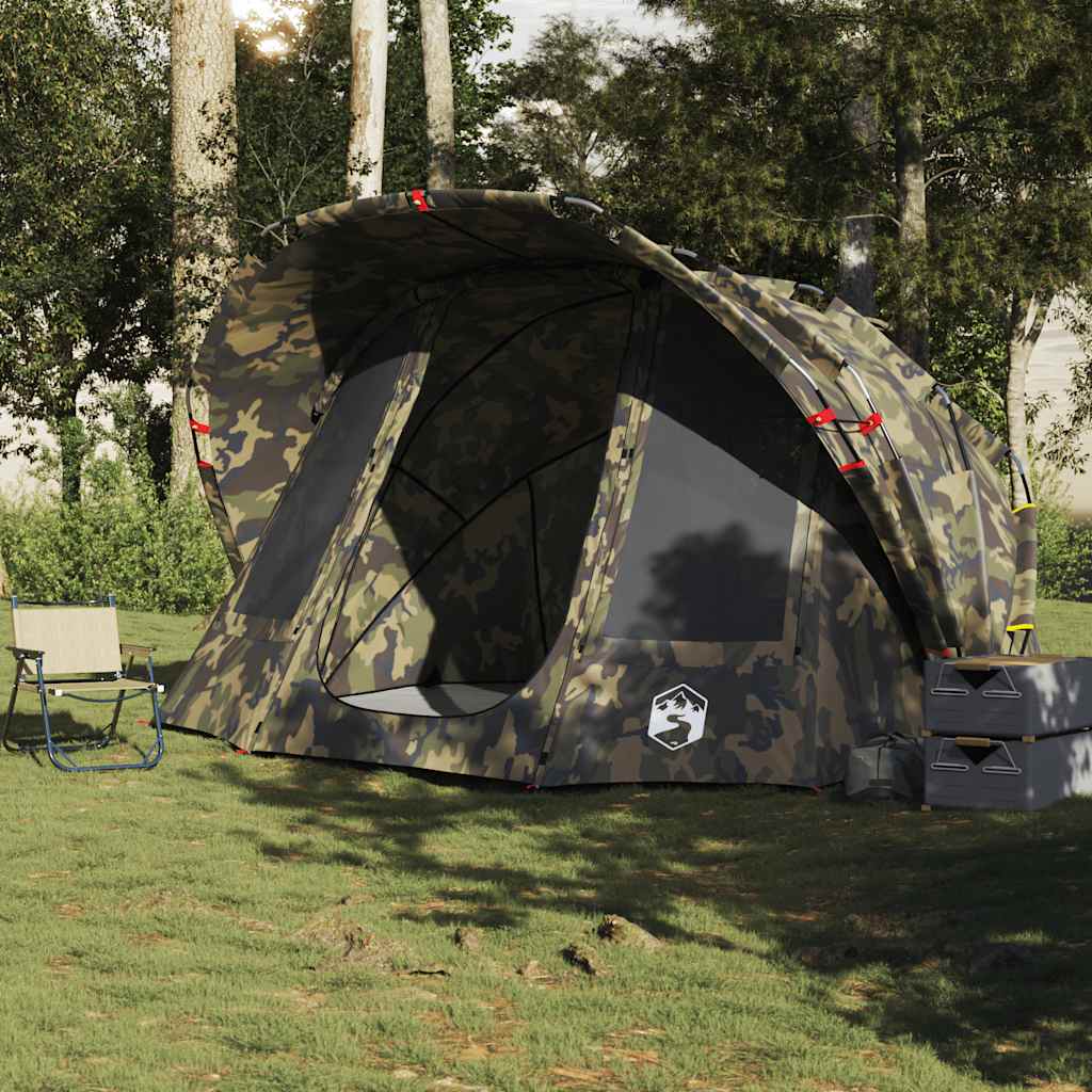 Angelzelt 5 Personen Tarnmuster Wasserdicht Camouflage