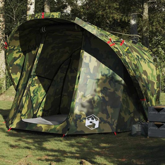 Angelzelt 4 Personen Tarnmuster Wasserdicht Camouflage