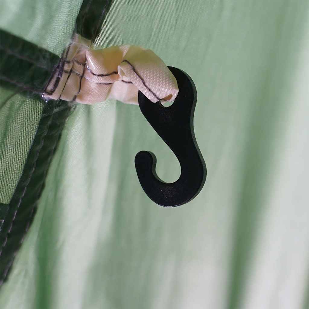 Tipi-Campingzelt 5 Personen Wasserdicht Grün