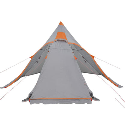Tipi-Campingzelt 5 Personen Wasserdicht Grau