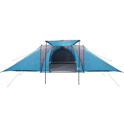 Kuppel-Familienzelt 6 Personen Wasserdicht Blau